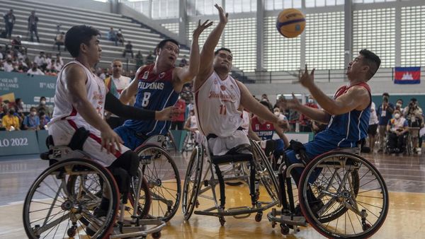 Tim Basket Kursi Roda Indonesia Dikalahkan Filipina