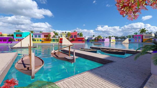 Maldives Bikin Kota Terapung Pertama Dunia, Begini Penampakannya