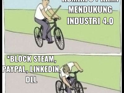 Meme Kominfo Blokir Steam Hingga PayPal Bertebaran di Internet