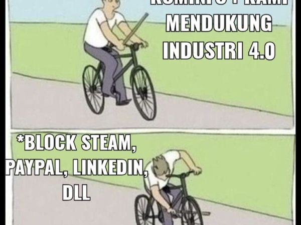 Meme Kominfo Blokir Steam Hingga PayPal Bertebaran di Internet