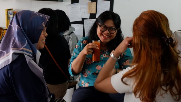 Mendapat teman bercerita baru/Foto: Istimewa/Yunisa Wahyuni