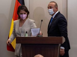 Debat Panas Menlu Jerman Vs Turki Kala Bahas Yunani hingga Kurdi Debat Panas Menlu Jerman Vs Turki Kala Bahas Yunani hingga Kurdi