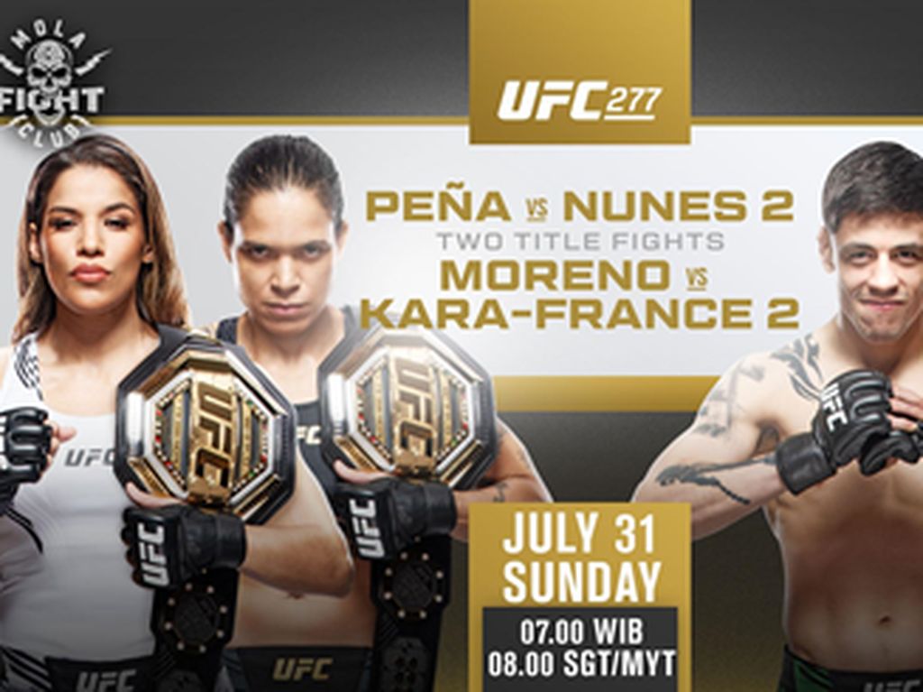 Amanda Nunes Siap Rebut Sabuk Juara Bantamweight dari Julianna Pena Amanda Nunes Siap Rebut Sabuk Juara Bantamweight dari Julianna Pena