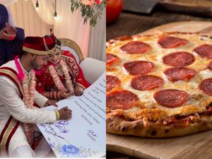 Ngakak! Pengantin Ini Bikin Perjanjian Pranikah Makan Pizza Sebulan Sekali
