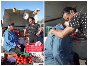 Aksi Salt Bae Borong 10 Kg Tomat hingga Kentang di Pinggir Jalan