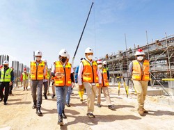 Menteri ESDM RI Puas Capaian Pembangunan Smelter Freeport di Gresik