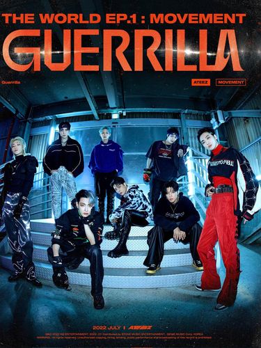 ATEEZ THE WORLD EP.1 : MOVEMENT 'Guerrilla' Title Poster / Foto : twitter.com/ATEEZOfficial