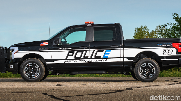 Wujud Pick-up Listrik Anyar dari Ford untuk Mobil Dinas Polisi