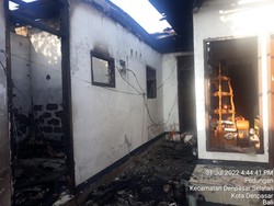 6 Kamar Kos dan 1 Rumah di Pedungan Denpasar Ludes Terbakar