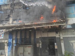 Sekolah Batari Medan Terbakar, Damkar: Api dari Trafo Listrik