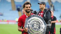 Mohamed Salah menyumbang satu gol dalam kemenangan Liverpool. (Foto: Getty Images/James Gill - Danehouse)