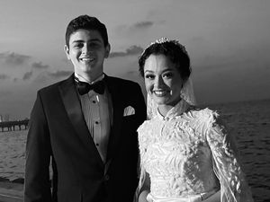 Gaya Mutiara Baswedan di Resepsi Nikah, Bergaun Pengantin Karya Anak Prabowo