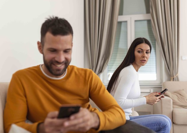 Pasangan yang bertengkar