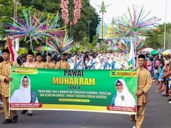 Warga Tanjungpinang Tumpah Ruah Saksikan Pawai 1 Muharram 1444 H