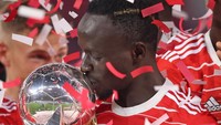 Sadio Mane menyumbang satu gol dalam kemenangan Bayern Munich. (Foto: Corbis via Getty Images/Stefan Matzke - sampics)
