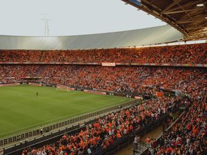 Keseruan Fans Indonesia di Markas Timnas Belanda