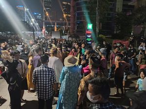 Kini Tertib, Warga di CFW Dukuh Atas Sudah Tak Lagi Aktivitas di Jalan