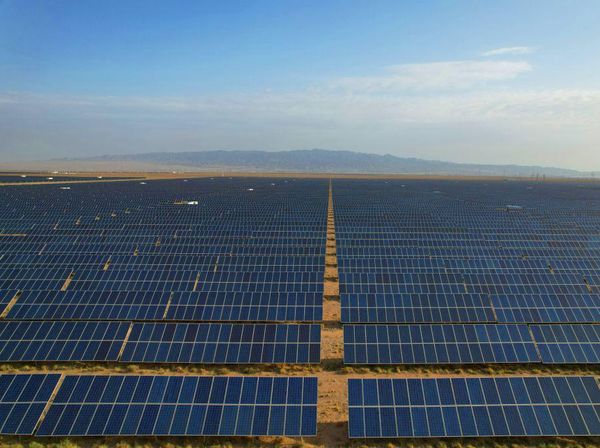 Gurun Gobi yang Ganas Dibikin Ladang Panel Surya, Ini Penampakannya