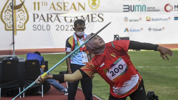 Atlet Lempar Lembing RI Raih Emas ASEAN Para Games 2022