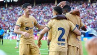 Lewandowski sudah tampil di laga pramusim Barcelona selama. (Foto: Icon Sportswire via Getty Images/Icon Sportswire)