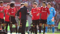 Ini momen yang viral itu. Foto: Getty Images/Jan Kruger
