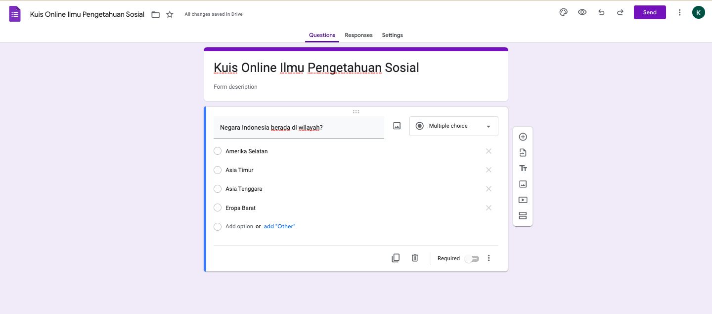 Google Form Cara membuat google form.