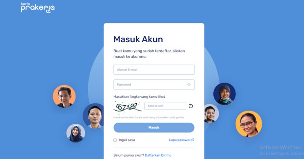 Cara mendaftar Kartu Prakerja gelombang 39.