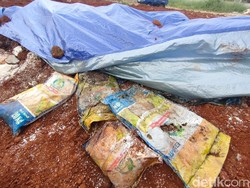 JNE Tegaskan Kubur Beras Bansos Karena Rusak, Bukan Menimbun