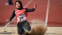Aksi Karisma Evi, Pelompat Jauh yang Raih Perak ASEAN Para Games 2022