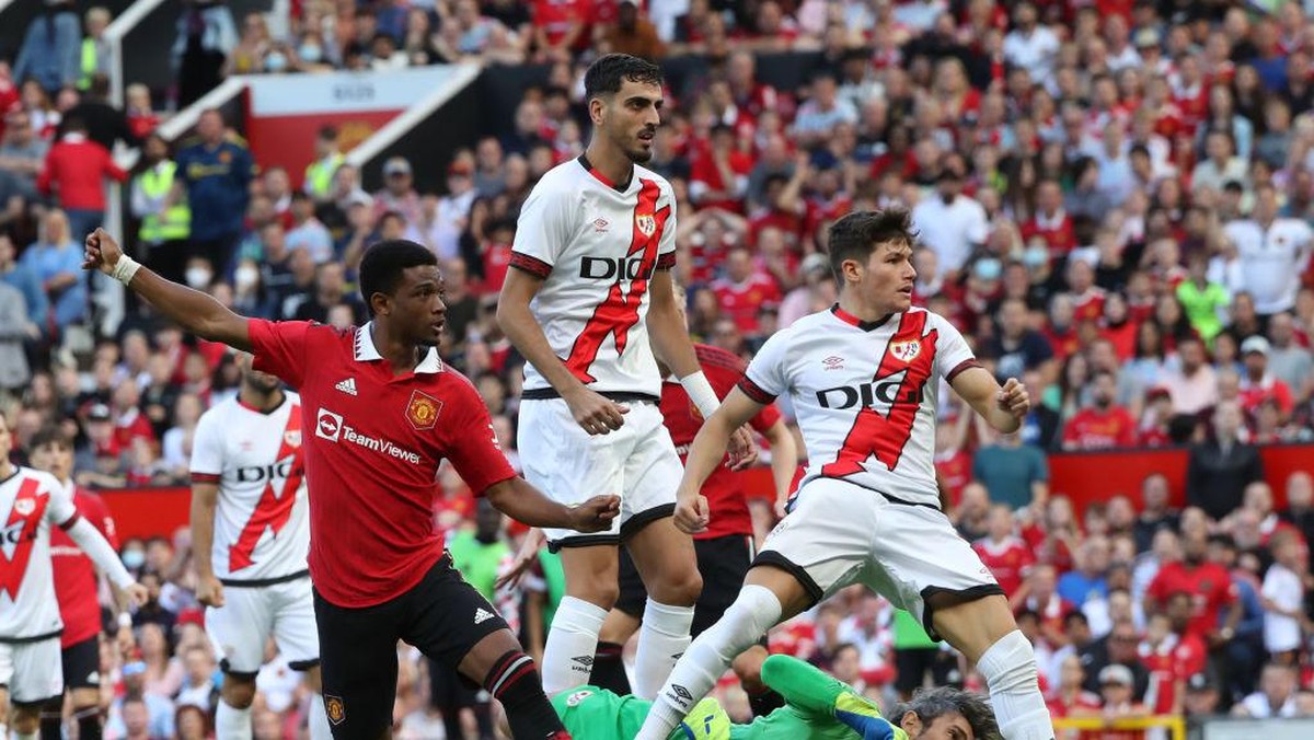 Manchester United diimbang Rayo Vallecano 1-1 (Manchester United via Getty Imag/Tom Purslow)