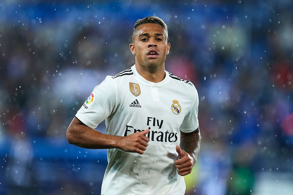 VITORIA-GASTEIZ, SPAIN - OCTOBER 06: Mariano of Real Madrid CF looks on during the La Liga match between Deportivo Alaves and Real Madrid CF at Estadio de Mendizorroza on October 6, 2018 in Vitoria-Gasteiz, Spain. (Photo by Juan Manuel Serrano Arce/Getty Images)