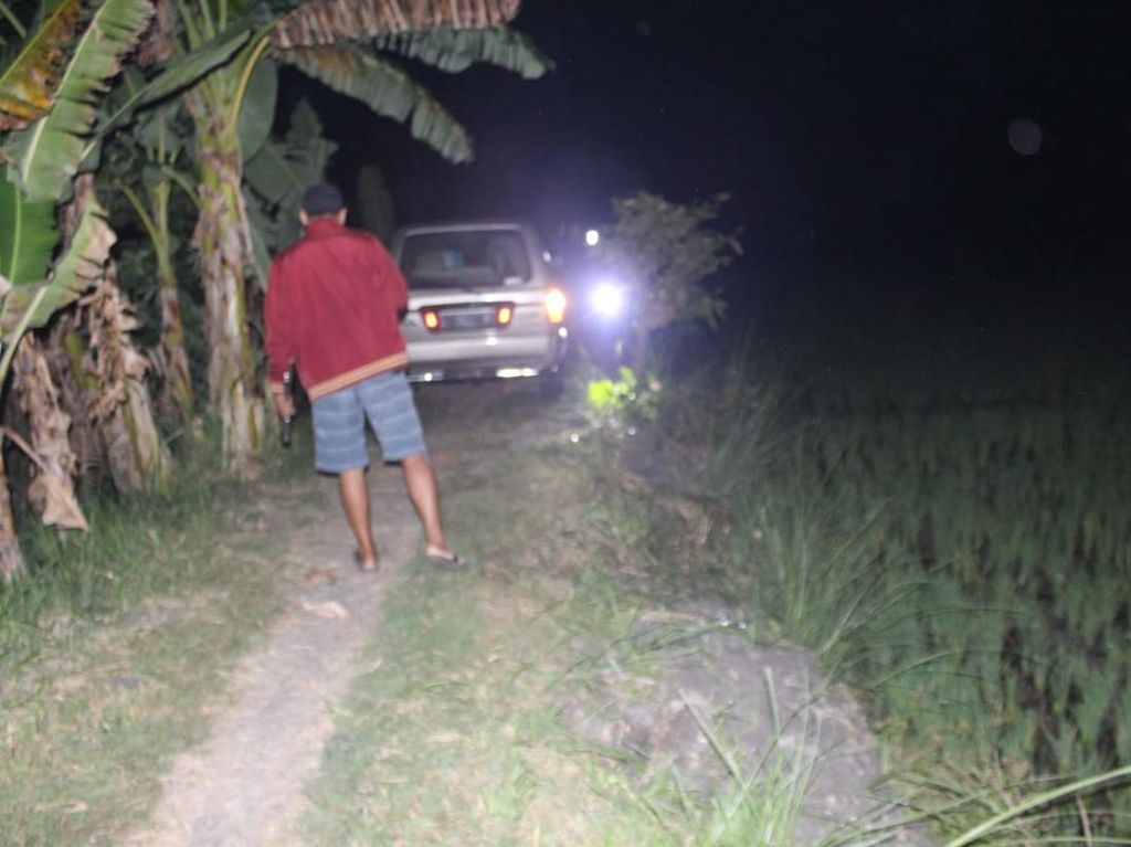 Mobil Tersesat di Tengah Sawah Jombang gegara Google Maps