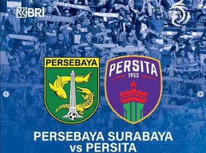 Link Live Streaming Laga Persebaya Vs Persita