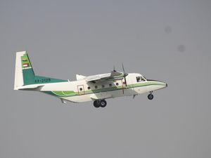 Pesawat Rain Maker NC212i RI Lakoni Misi Ferry Flight ke Thailand Pesawat Rain Maker NC212i RI Lakoni Misi Ferry Flight ke Thailand