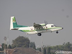 Pesawat NC212i PTDI Jalankan Misi Ferry Flight ke Thailand