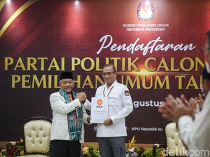 Potret PKS Daftar Pemilu 2024 ke KPU, Targetkan 15% Kursi DPR RI