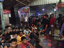 Polres Belawan Razia Kafe, 25 Orang Positif Narkoba