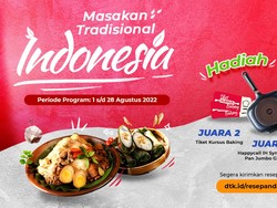 Kirimkan Resep Masakan Indonesia, Dapatkan Hadiah Menarik di HUT RI ke-77