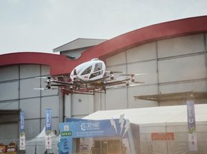 Taksi Terbang EHang Dapat Sertifikat Aman Angkut Penumpang, Bagaimana di RI? Taksi Terbang EHang Dapat Sertifikat Aman Angkut Penumpang, Bagaimana di RI?