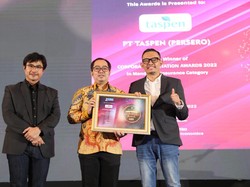 TASPEN Raih Penghargaan Corporate Reputation Awards 2022