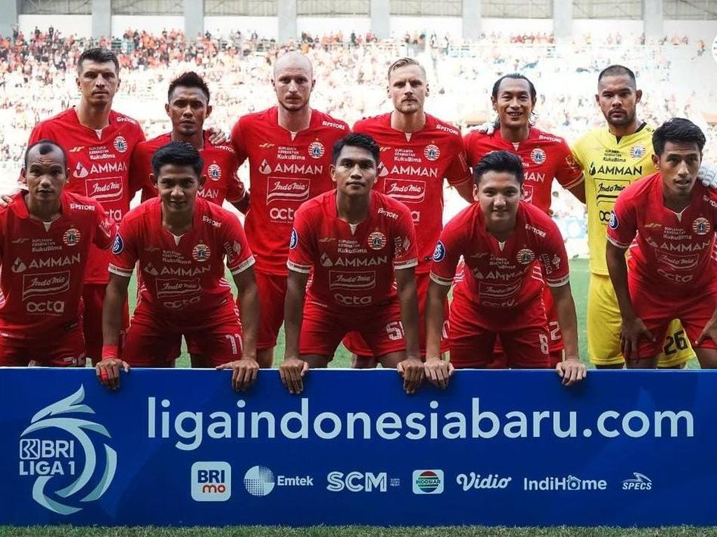 4 Pemain Persija Jakarta Demam Jelang Lawan PSM Makassar