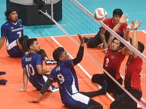 Bola Voli Duduk ASEAN Para Games 2022, Thailand Kalahkan Indonesia 3-1