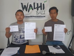 Walhi Kembali Minta Dokumen Pendukung Tersus LNG ke Gubernur Bali
