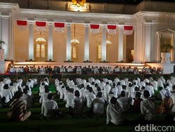 Jokowi Puji Tausiah Maruf Amin: Ini Enaknya Kalau Wapresnya Kiai