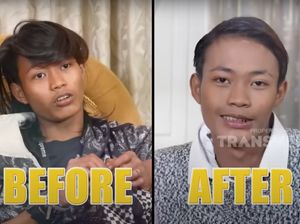 8 Transformasi Bonge Citayam Usai Makeover, Gaya Rambut Baru Bikin Pangling
