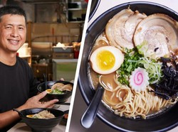 Bosan Nyetir, Sopir Taksi Ini Alih Profesi Jadi Penjual Ramen