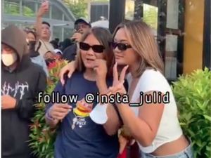 7 Adu Gaya Marion Jola Vs Kurma Citayam Fashion Week yang Disebut Mirip