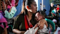 Sederet Ekspresi Anak-anak Saat Diimunisasi