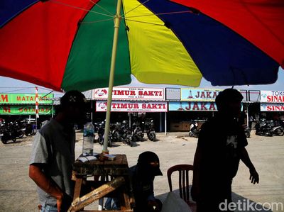 Begini Suasana Penampungan Sementara Pasar Citayam