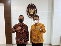 Pj Gubernur Sulbar Temui Trenggono, Bahas Pengembangan Sektor Perikanan